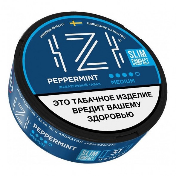 Табак жевательный IZI SLIM - COMPACT Peppermint купить в Оренбурге