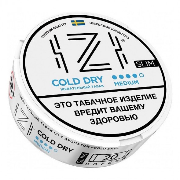 Табак жевательный IZI SLIM - Cold Dry купить в Оренбурге