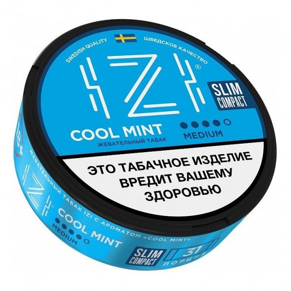 Табак жевательный IZI SLIM - COMPACT Cool Mint купить в Оренбурге