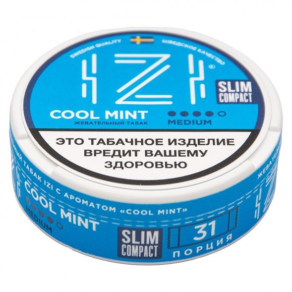 Табак жевательный IZI SLIM - COMPACT Cool Mint купить в Оренбурге